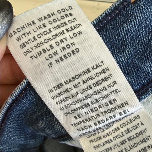 True Religion Halle mid rise super skinny Light Blue Distressed Skinny Jeans 27 - Picture 13 of 16
